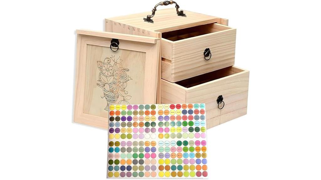 40 bottle essential oil organizer