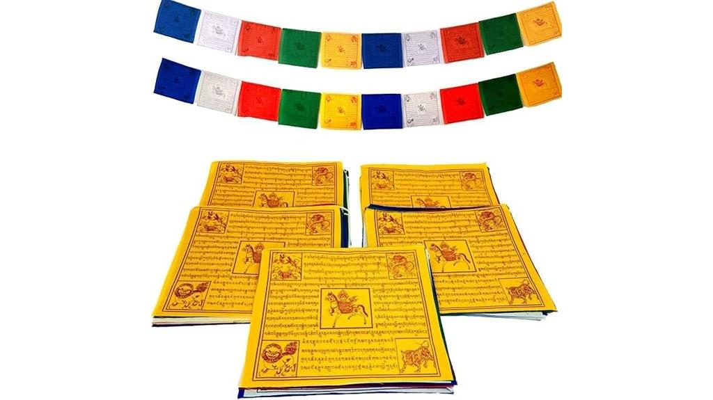 50 pack cotton prayer flags