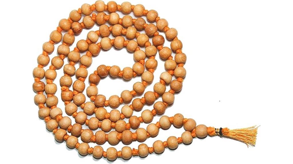 8mm tulsi mala necklace