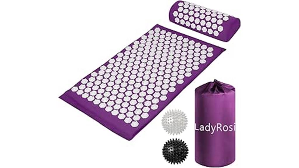acupressure mat pillow set