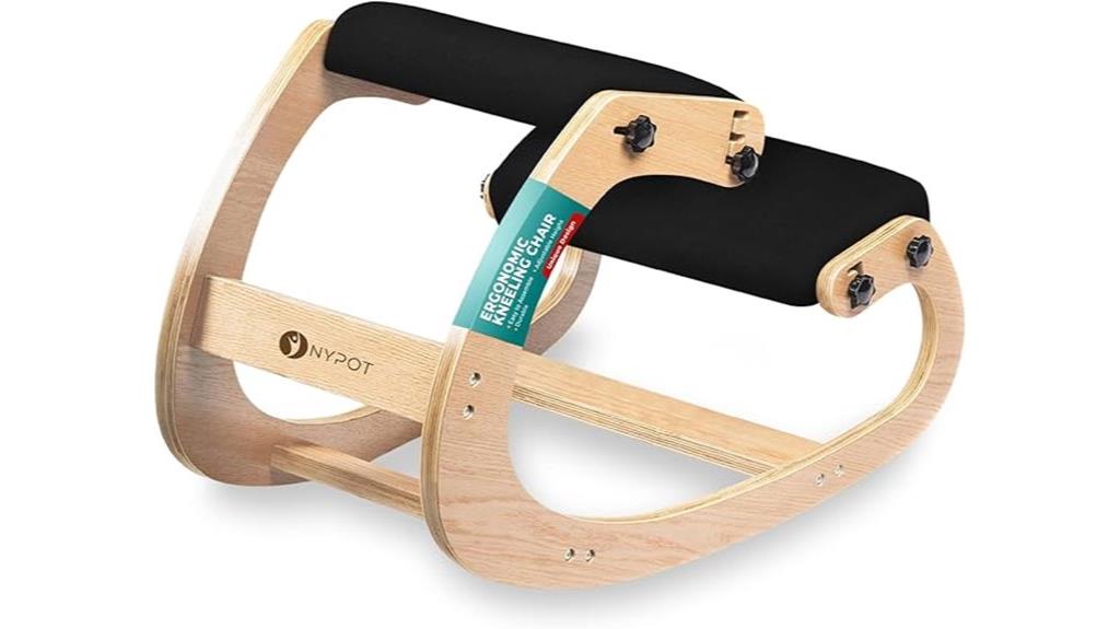 adjustable ergonomic kneeling chair