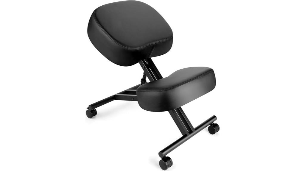 adjustable ergonomic kneeling chair