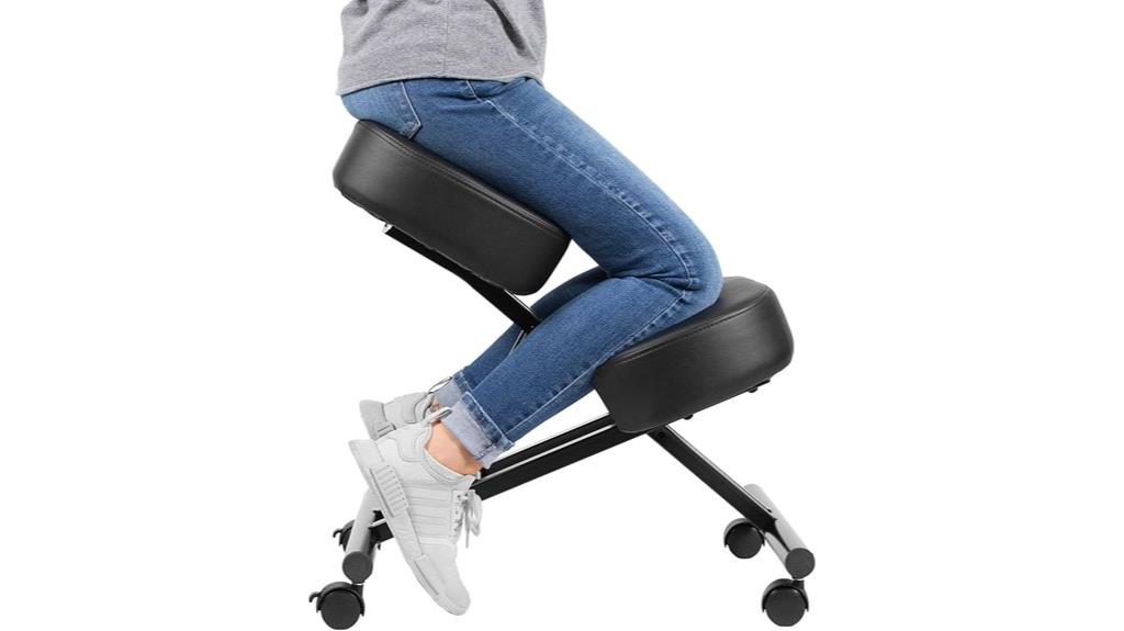 adjustable ergonomic kneeling chair