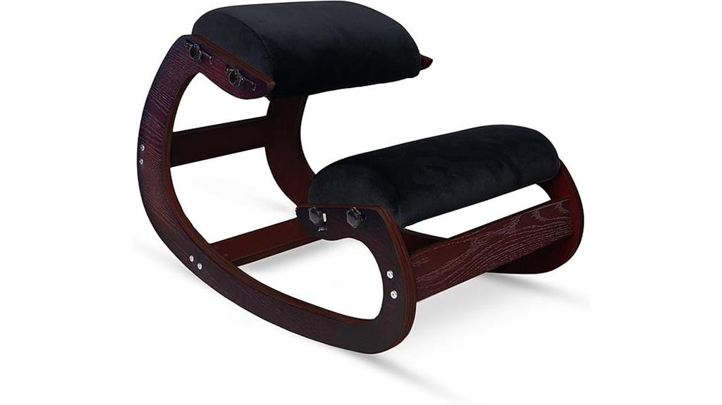 adjustable ergonomic kneeling chair