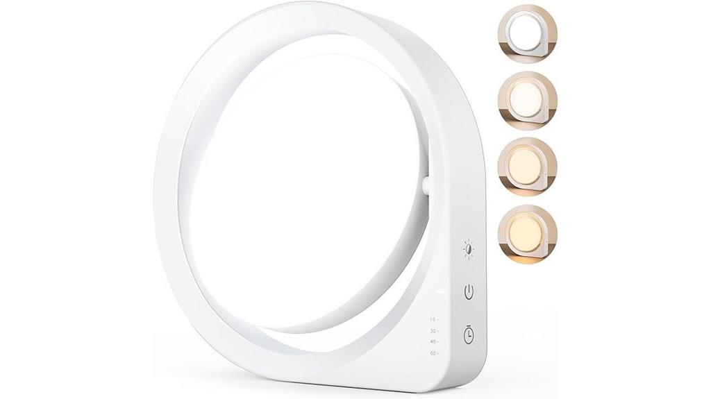 adjustable light therapy lamp