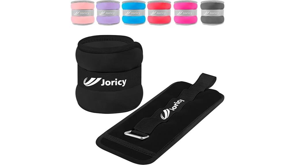 adjustable strap ankle weights