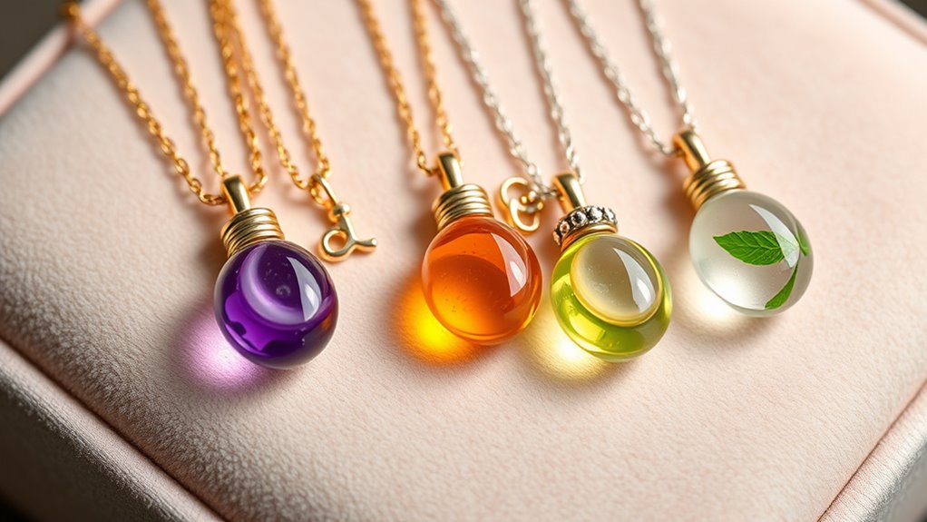 aromatherapy jewelry for wellness