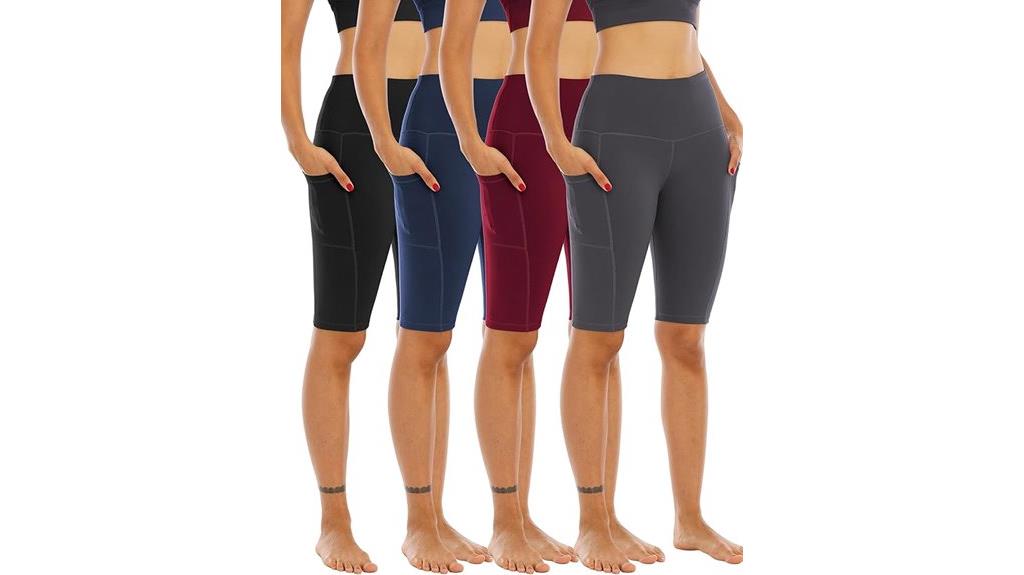 biker yoga shorts pack