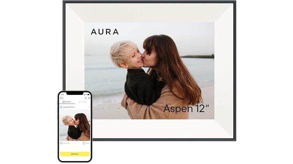 black aura aspen frame