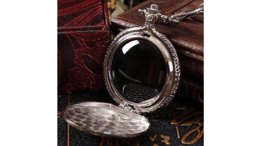 black obsidian scrying mirror