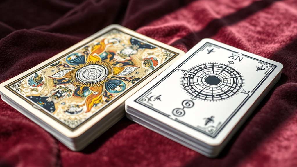 choose decks through personal resonance