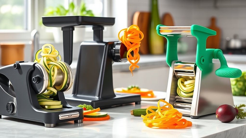 choosing versatile safe spiralizers