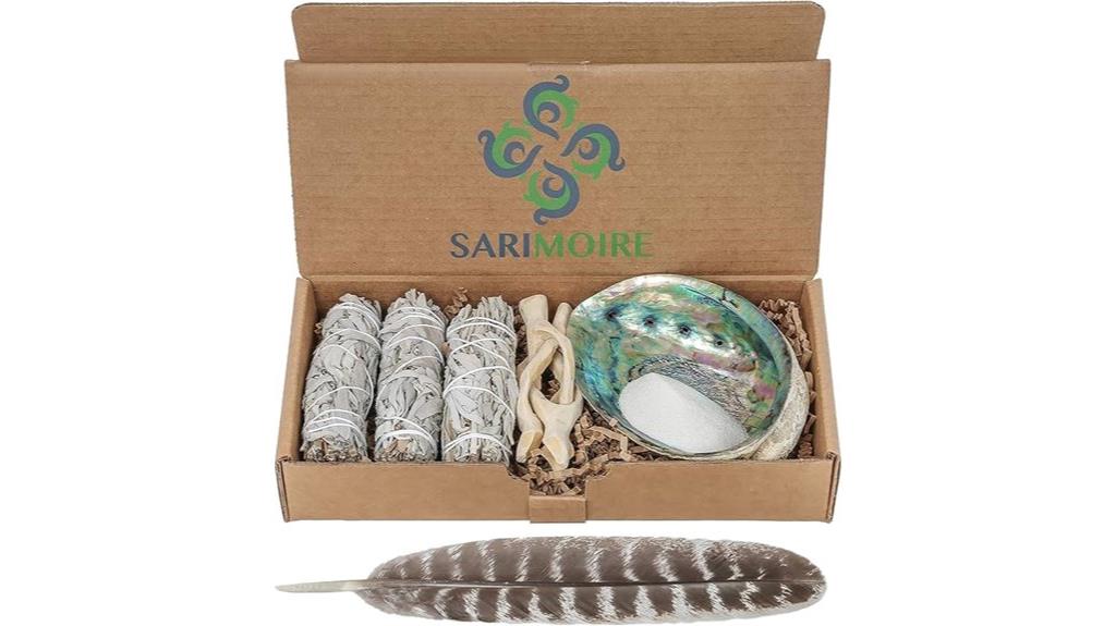 complete sage smudging set