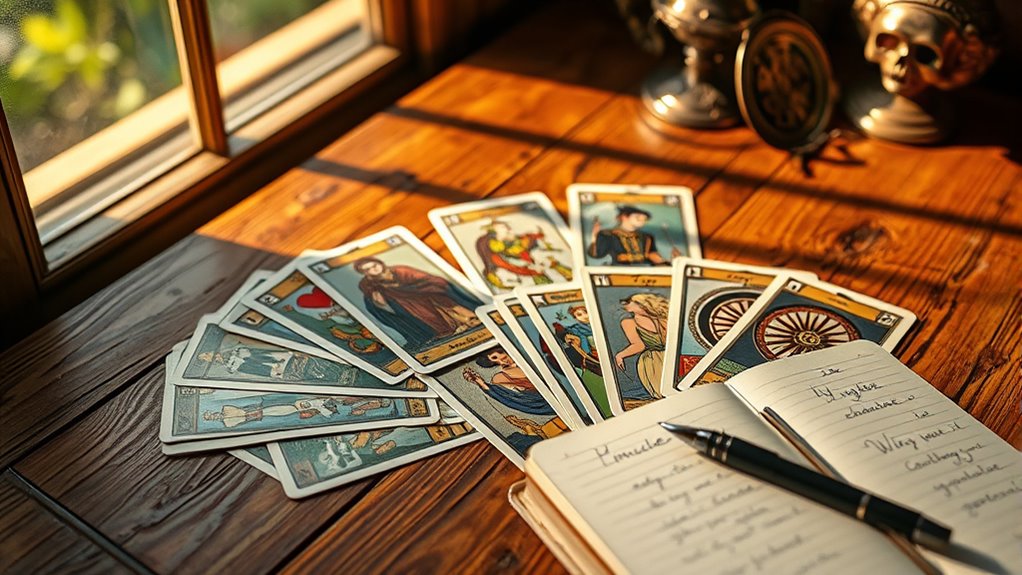 daily tarot reflection practice