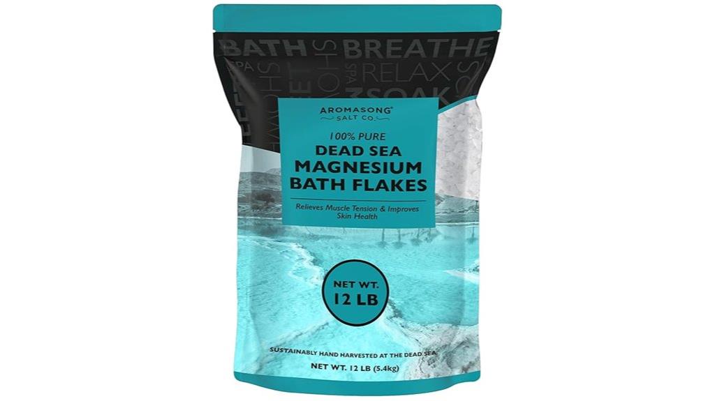 dead sea magnesium bath flakes