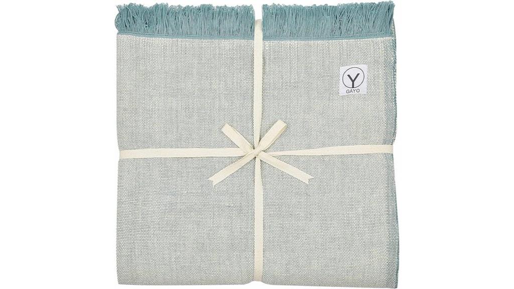 eco friendly handwoven blanket