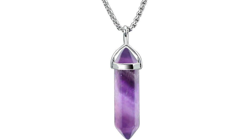 elegant crystal necklace design