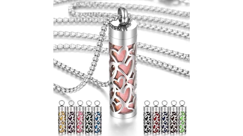 elegant jean smile necklace