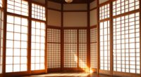 elegant shoji privacy screens