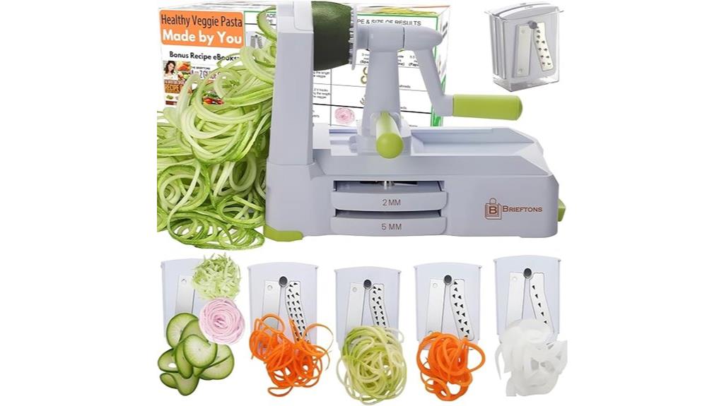 five blade spiralizer tool