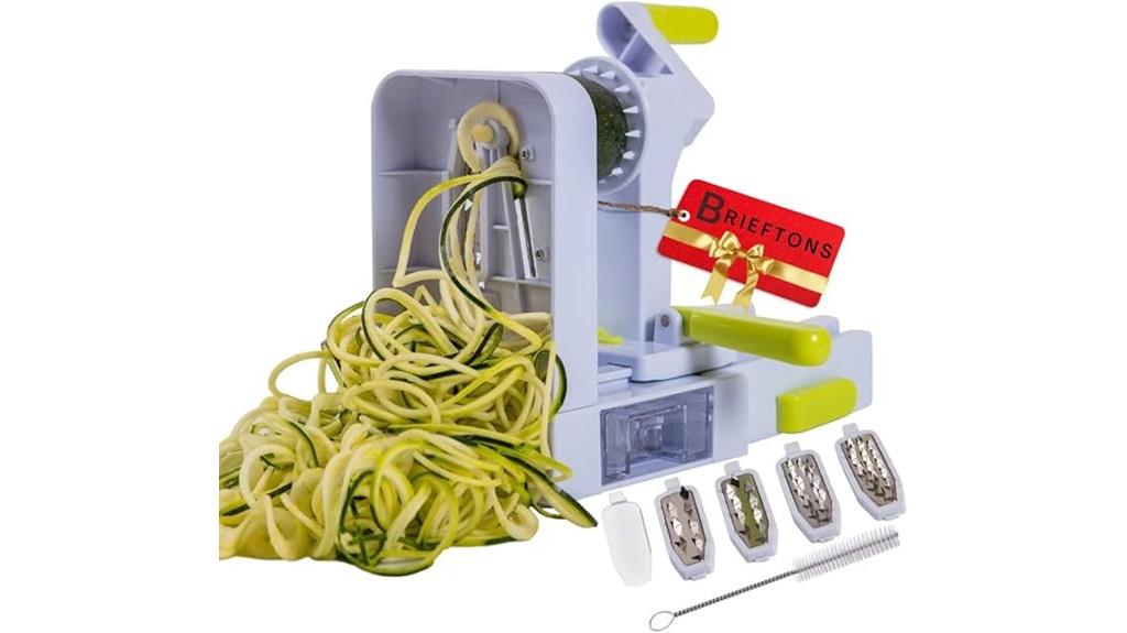 five blade spiralizer tool