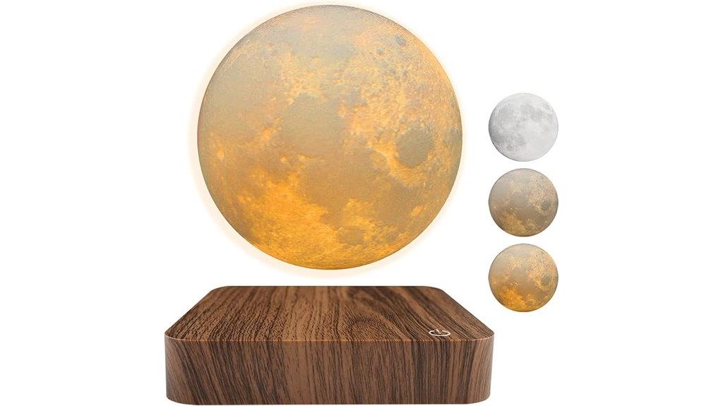 floating moon night light