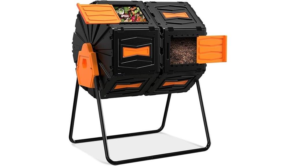 garden waste compost tumbler