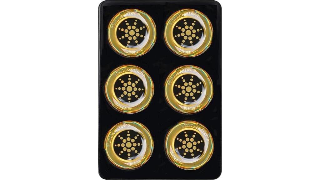 golden emf sticker set