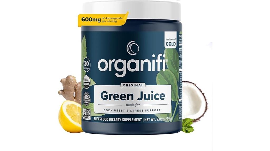 green juice powder supplement
