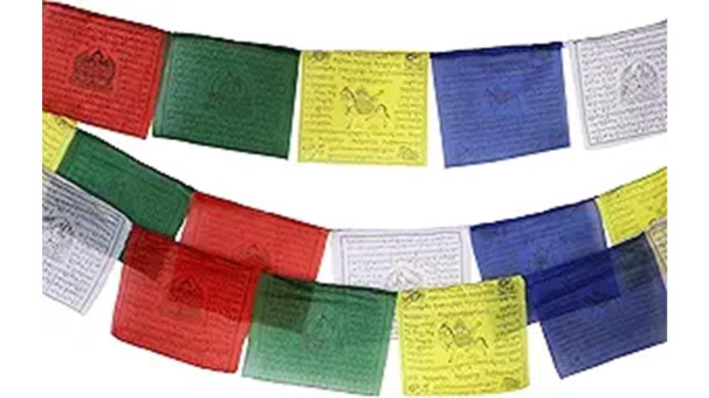 handmade nepalese prayer flags
