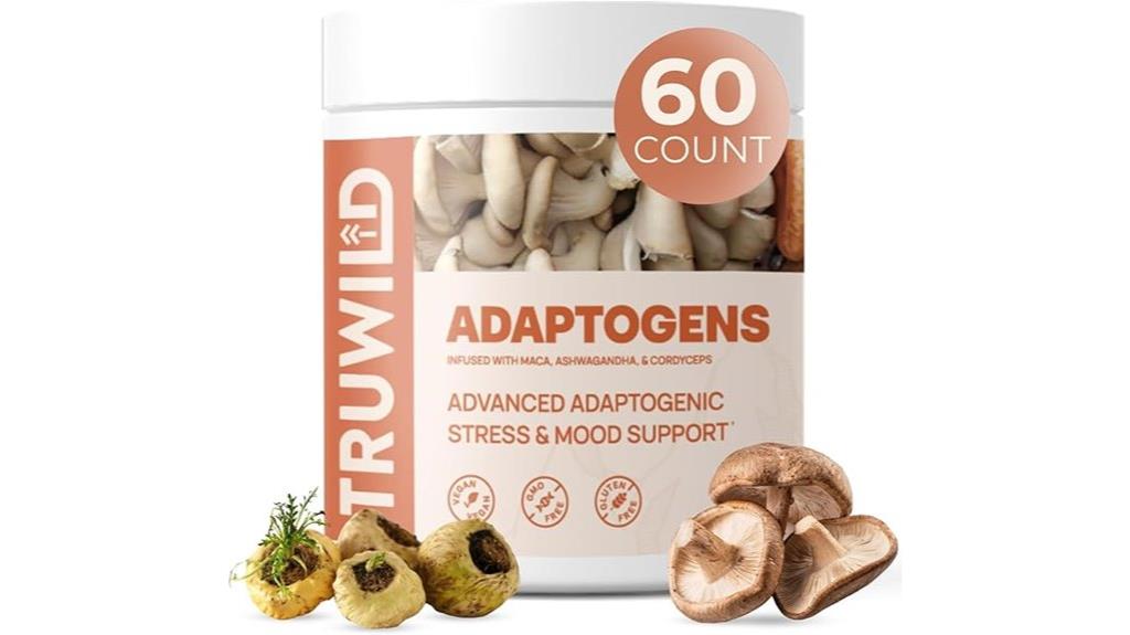 herbal adaptogen supplement blend