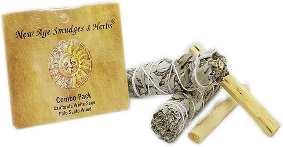 herbal cleansing smudge kit