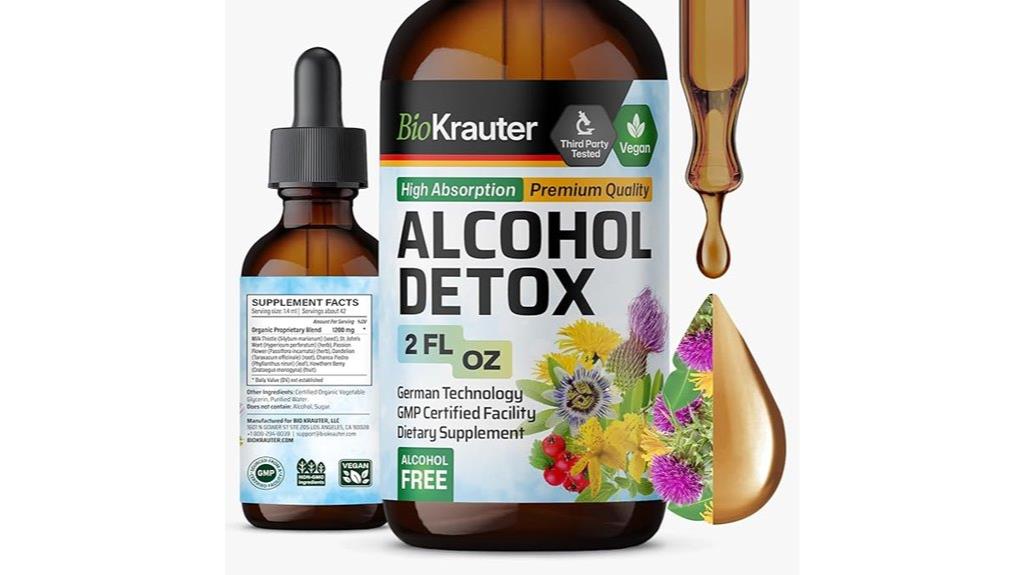 herbal liver detox tincture