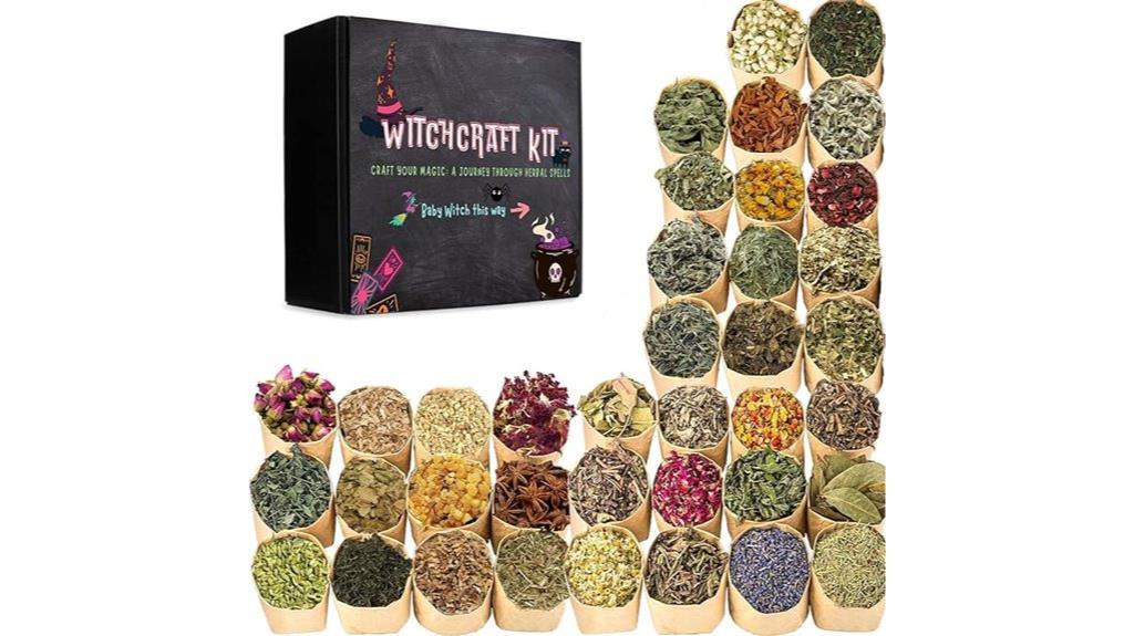 herbal spellcraft supplies kit