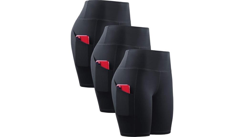 high waist athletic shorts