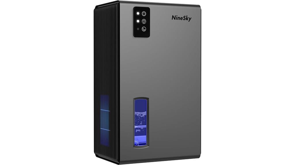 home dehumidifier with large tank