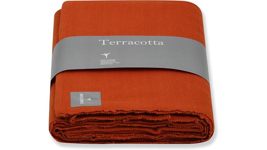 indian cotton yoga blanket