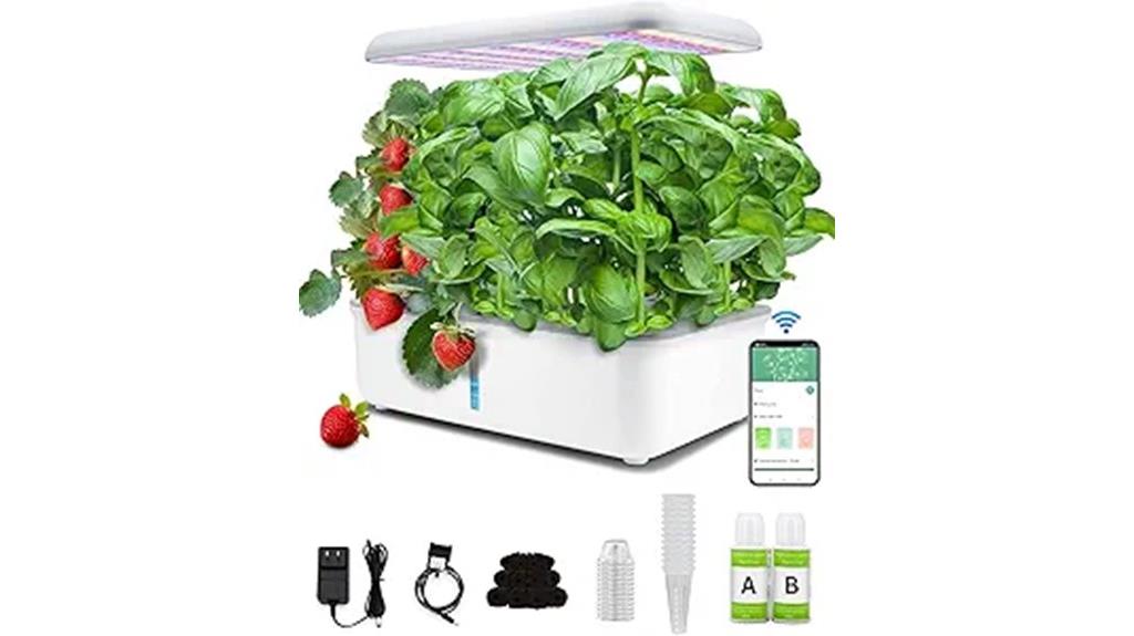 indoor hydroponic garden system
