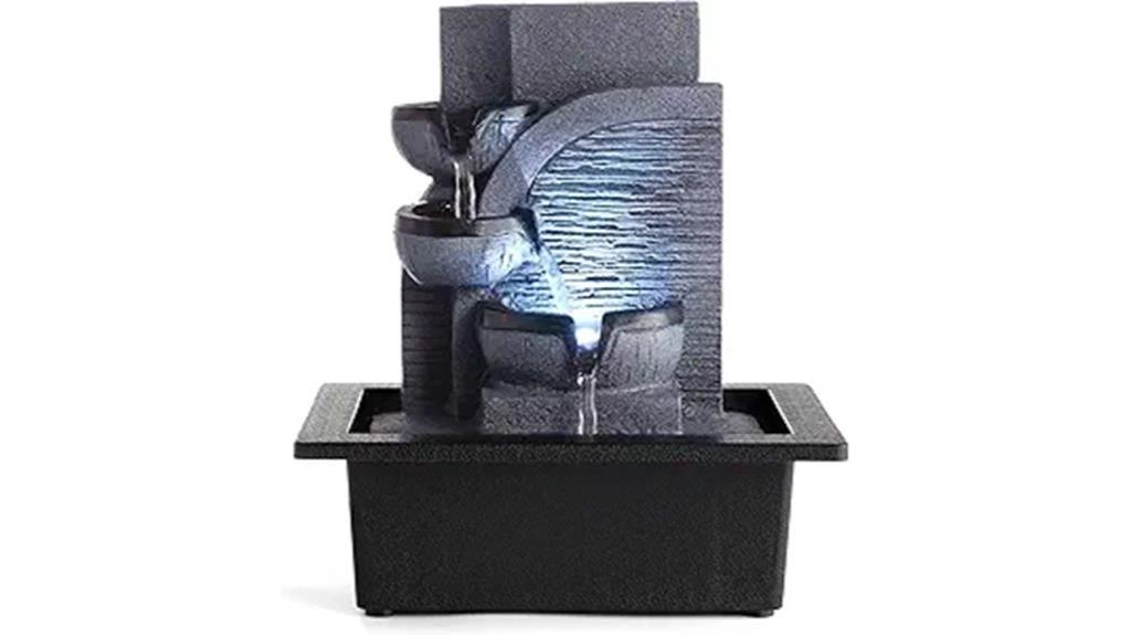 indoor led water fountain