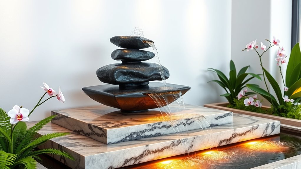 indoor water fountain ideas
