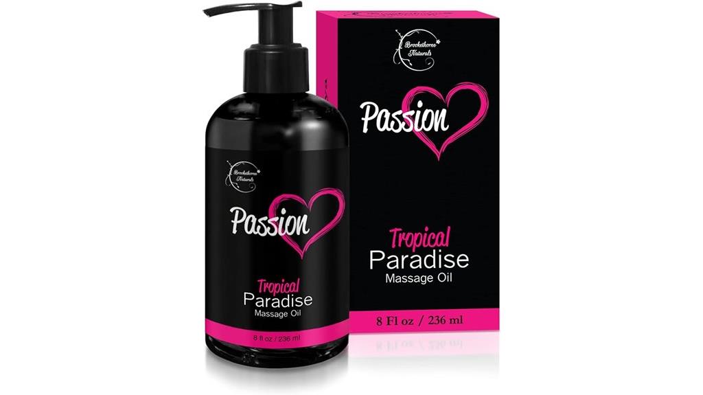intimate massage oil for couples