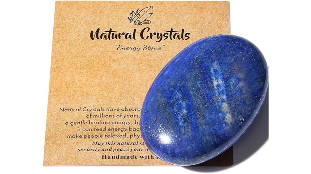 lapis lazuli palm stone