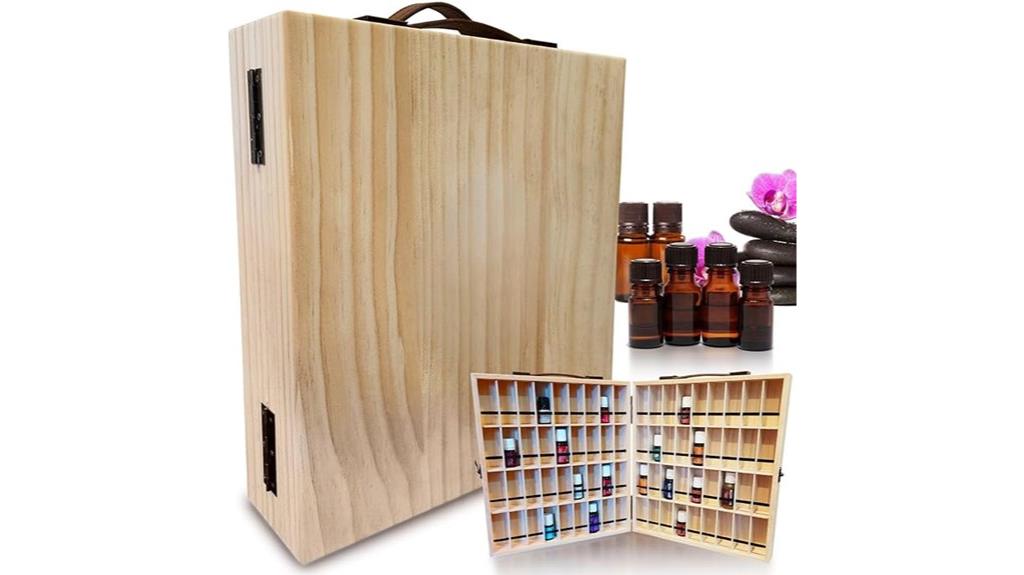 large 72 bottle oil organizer