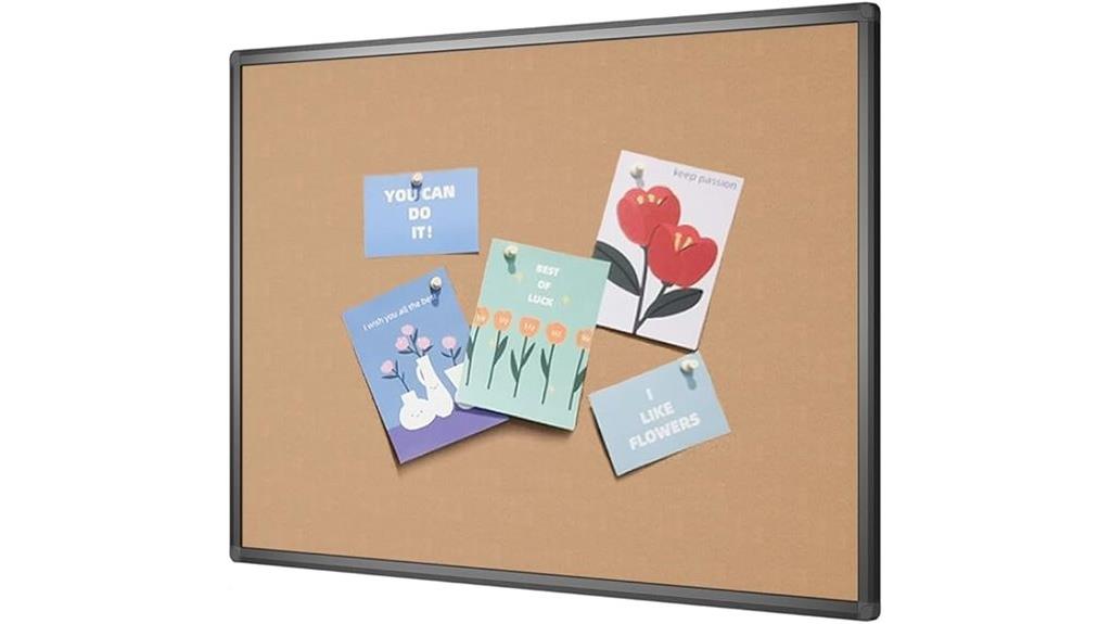 large cork bulletin board