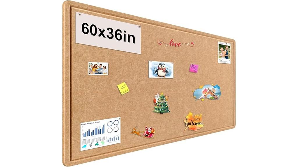 large foldable bulletin board