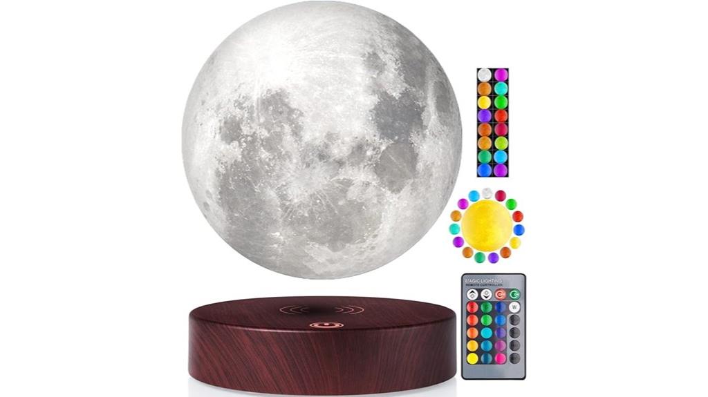 levitating moon lamp