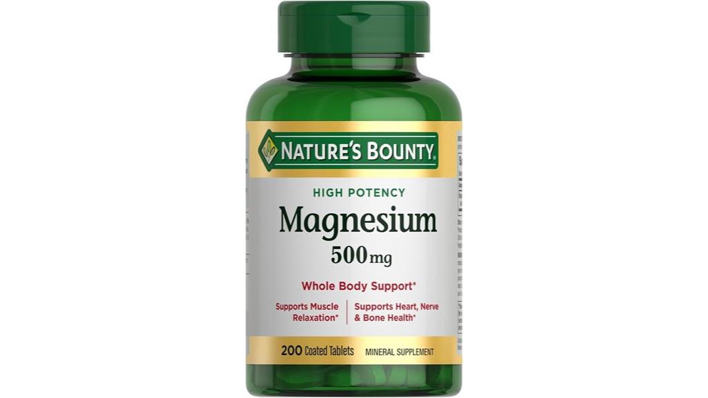 magnesium 500 mg tablets