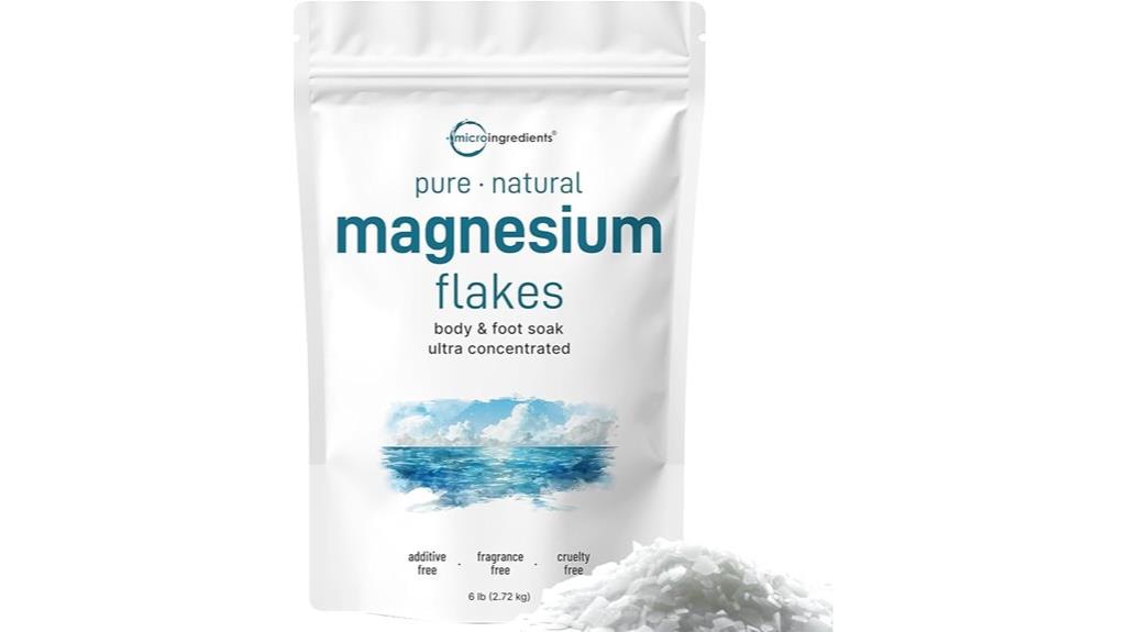 magnesium flakes six pounds