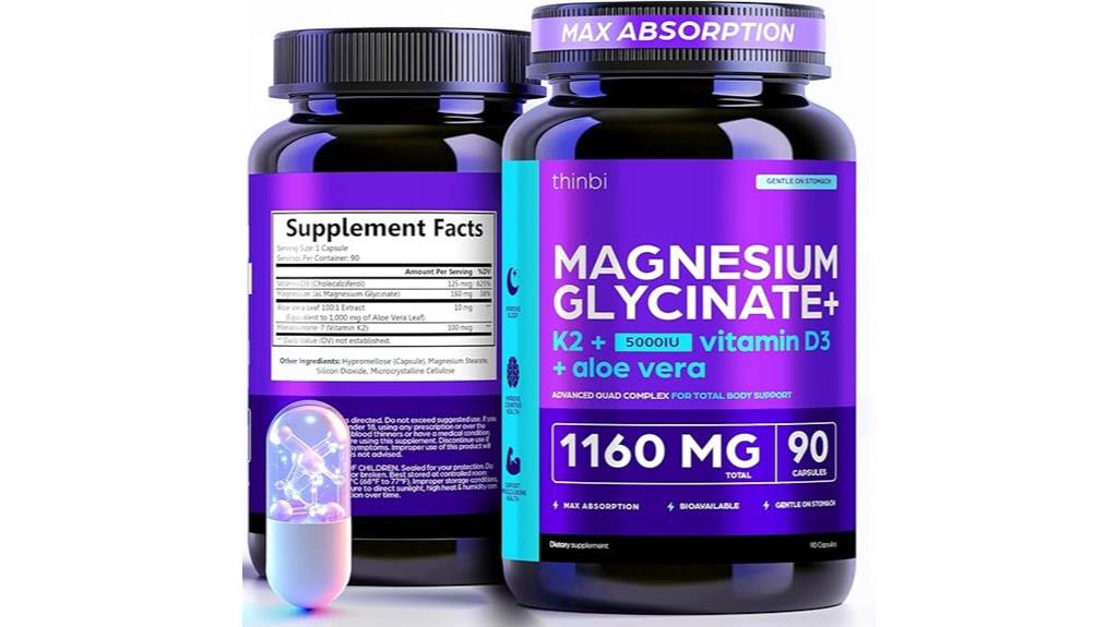 magnesium glycinate with aloe