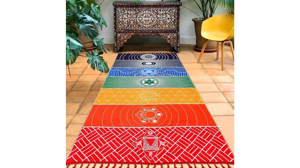 mexican themed yoga beach blanket